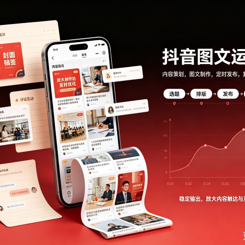 连南抖音图文代运营服务